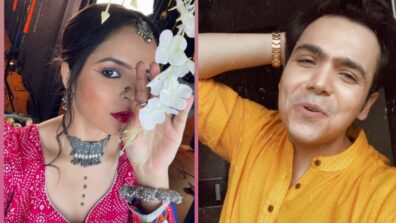 TMKOC diva Palak Sindhwani looks droolworthy in red ghagra choli and dark kohl eyeliner, Raj Anadkat says, “Tera Nasha…”