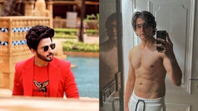 TV Hunks Insta Swag: Dheeraj Dhoopar does swagger ramp walk in red blazer, Mohsin Khan goes shirtless and bares it all