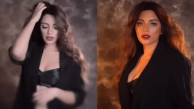 Uff Haye Garmi: Shama Sikander flaunts sensuous body in black bralette on Liger song, fans sweat seeing curvaceous midriff