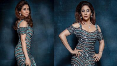 Urmila Matondkar Raises The Hotness Meter High With Her Sequin Cold-shoulder Bodycon Outfit