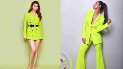 Urvashi Rautela or Malaika Arora: Who raised the temperature bar in the neon dress?