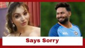Urvashi Rautela Says ‘Sorry’ With Folded Hands To Rishabh Pant