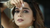 Uttaran Fame Tina Datta Looks Glamorous In Pink Floral Sharara With Heavy Jewelry