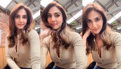 Vaani Kapoor looks Autumn ready in beige t-shirt and denim jeans