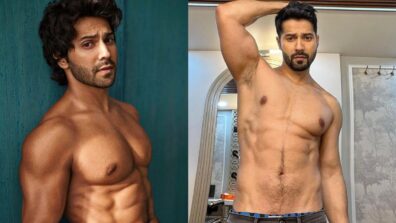 Varun Dhawan’s dripping shirtless pictures from his Instagram feed make female fans go gaga over his abs