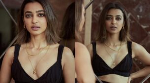 Vikram Vedha: Radhika Apte is ultimate stunner in black plunging neckline top and long skirt, we are in love