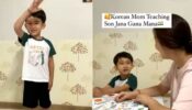 Viral video: An adorable video of a Korean mom teaching her little son the Indian National Anthem “Jana Gana Mana”