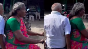 Viral Video: An Old Woman Rides Like A Boss As Her Husband Sits Behind
