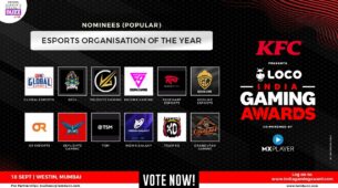 Vote Now: Fan-favourite esports organization of the year? Global Esports, S8ul, Velocity Gaming, Enigma Gaming, Revenant Esports, Godlike Esports, OR Esports, Skylightz Gaming, TSM, Nigma Galaxy, Team Xo, Orangutan Gaming