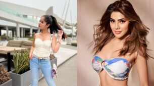Vote Now: Khatron Ke Khiladi’s Jannat Zubair Rahmani Vs Nikki Tamboli, who’s your queen of hearts in midi outfit?
