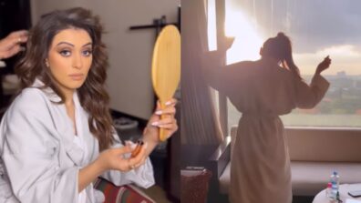 Watch: A sneak-peek into how Hansika Motwani gets ready for red carpet night during award shows