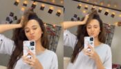 Watch: Ashi Singh can’t stop pouting, who are these romantic kisses for?