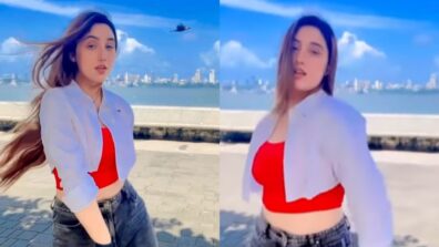 Watch: Ashnoor Kaur slays ‘zooby zooby’ dance trend in crop top jacket and denim, gets stunned with unexpected special appearance