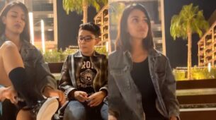 Watch funny reel by Erica Fernandes with a young boy