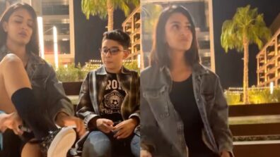 Watch funny reel by Erica Fernandes with a young boy