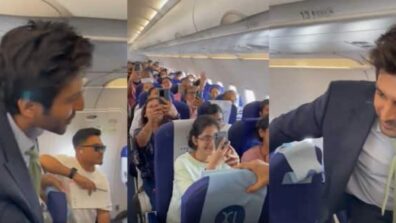 Watch: Kartik Aaryan travels in economy class enroute Jodhpur, see what happened inside flight