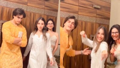 Watch: Mohsin Khan is ultimate hunk while dancing on Kala Chashma song, Aneri Vajani joins the fun