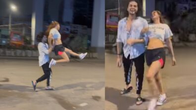 Watch: Nia Sharma goes wild while dancing on streets of Mumbai late night, see viral video