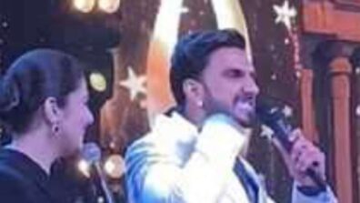 Watch: Ranveer Singh does Allu Arjun’s iconic Pushpa step on stage, netizens can’t keep calm