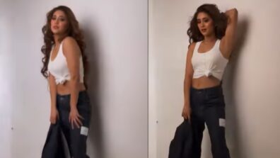 Watch: Shivangi Joshi shares bold BTS video wearing crop top from latest photoshoot, shares note on importance of positive attitude