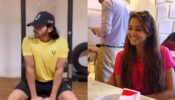 Watch: Siddharth Nigam aces back workout, Ashi Singh grooves to ‘Pasoori’ while smashing red rose