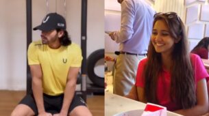 Watch: Siddharth Nigam aces back workout, Ashi Singh grooves to ‘Pasoori’ while smashing red rose