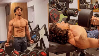 Watch: Tiger Shroff sweats it out in gym, trains hard for chest muscles