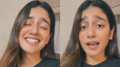 Watch: ‘Wink girl’ Priya Prakash Varrier takes over internet by storm with singing skills, netizens stunned