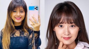 We Are Stunned To Witness The Uncanny Resemblance Of Arishfa Khan With South Korean Star Kim Ji Won