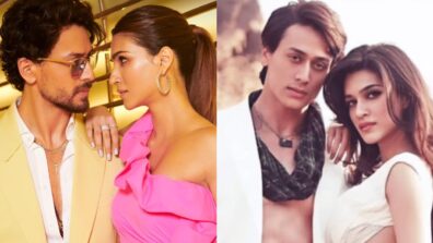 “We Grew Up” Kriti Sanon And Tiger Shroff Recreate Their Heropanti Photos On KWK 7 Set