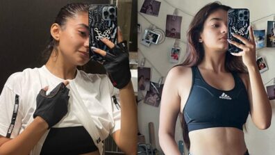 What A Babe: Anushka Sen flaunts abs in front of mirror, you will go bananas