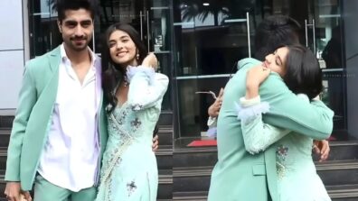 Yeh Rishta Kya Kehlata Hai Fame Harshad Chopda And Pranali Rathod Spotted Twinning In Teal Green Outfit