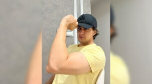 YRKKH actor Mohsin Khan flaunts chiseled biceps, girls are impressed
