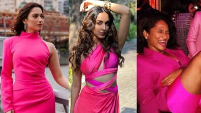 Tamannaah Bhatia, Kiara Advani, And Masaba Gupta Look Jaw-Dropping Hot In Igneous Pink Outfits