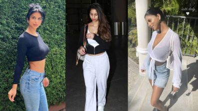 5 Times Suhana Khan Aced Her Fashion In Denim Pants