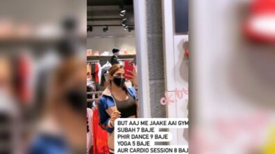 7 Baje Gym, 9 Baje Dance: Your one and only opportunity to spend an entire day with Bigg Boss 14 contestant Nikki Tamboli