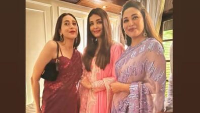 90s Queens Madhuri Dixit, Karisma Kapoor, and Aishwarya Rai Bachchan Were Snapped Together At Diwali Bash