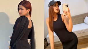 Desi Vs Videsi Black Fashion Battle: Avneet Kaur in salwar Vs Nia Sharma in bodycon dress, who’s stabbing your hearts? (Vote Now)