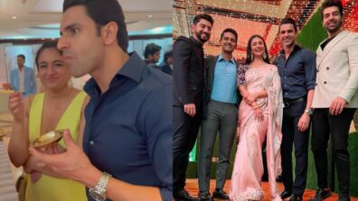 Picture Of The Day: Divyanka Tripathi,Vivek Dahiya, Ravi Dubey, Kunal Jai Singh and Vipul Roy attend ‘Masterchef’ Sanjeev Kapoor’s daughter’s wedding, check out