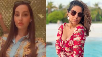 Hina Khan and Nora Fatehi are quintessential ‘beach bums’, check out sizzling moments