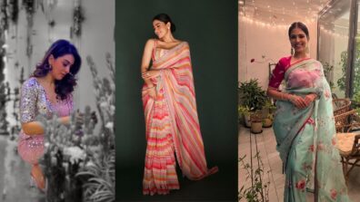 South Babes On Fire: Malavika Mohanan, Rashmika Mandanna and Hansika Motwani enhance saree fashion game during Diwali, take a look