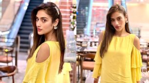 Bengali diva Nusrat Jahan is all about sunflower vibes in new yellow outfit, fans love it