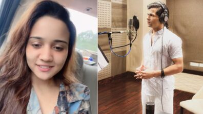 Siddharth Nigam begins dubbing for Salman Khan’s ‘Kisi Ka Bhai Kisi Ki Jaan’, Ashi Singh says, “telecast ke pehele hi telecast ho jayega…”