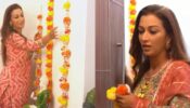 Watch: TMKOC diva Sunayana Fozdar gives sneak-peek into her festival season preparation at home, check out