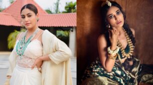‘Naagin divas’ Surbhi Chandna and Surbhi Jyoti share ‘karwa chauth’ special looks, internet in awe