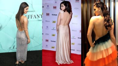 Urvashi Rautela, Priyanka Chopra and Alia Bhatt are ultimate damsels in backless sheer gowns, take a look