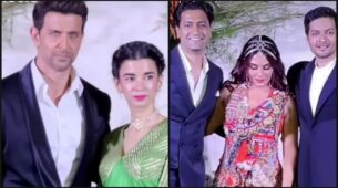 Ali Fazal-Richa Chaddha Wedding: Hrithik Roshan-Saba Azad and Vicky Kaushal make stunning entry, check out