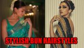 Alia Bhatt and Deepika Padukone’s Stylish Bun Hairstyles That You Would Want To Copy For Your Saree Look