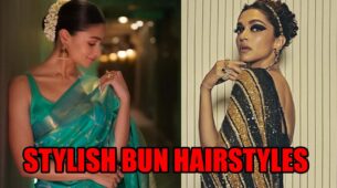 Alia Bhatt and Deepika Padukone’s Stylish Bun Hairstyles That You Would Want To Copy For Your Saree Look
