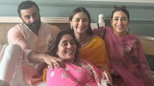 Alia Bhatt Baby Shower: Actress poses with Karisma Kapoor in viral pic, Ranbir Kapoor looks dashing with beard
